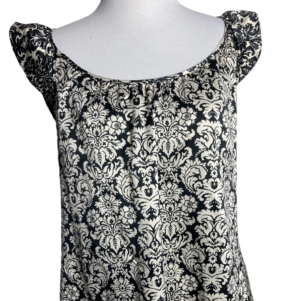 Loft Top - Capped Sleeve Blouse Top